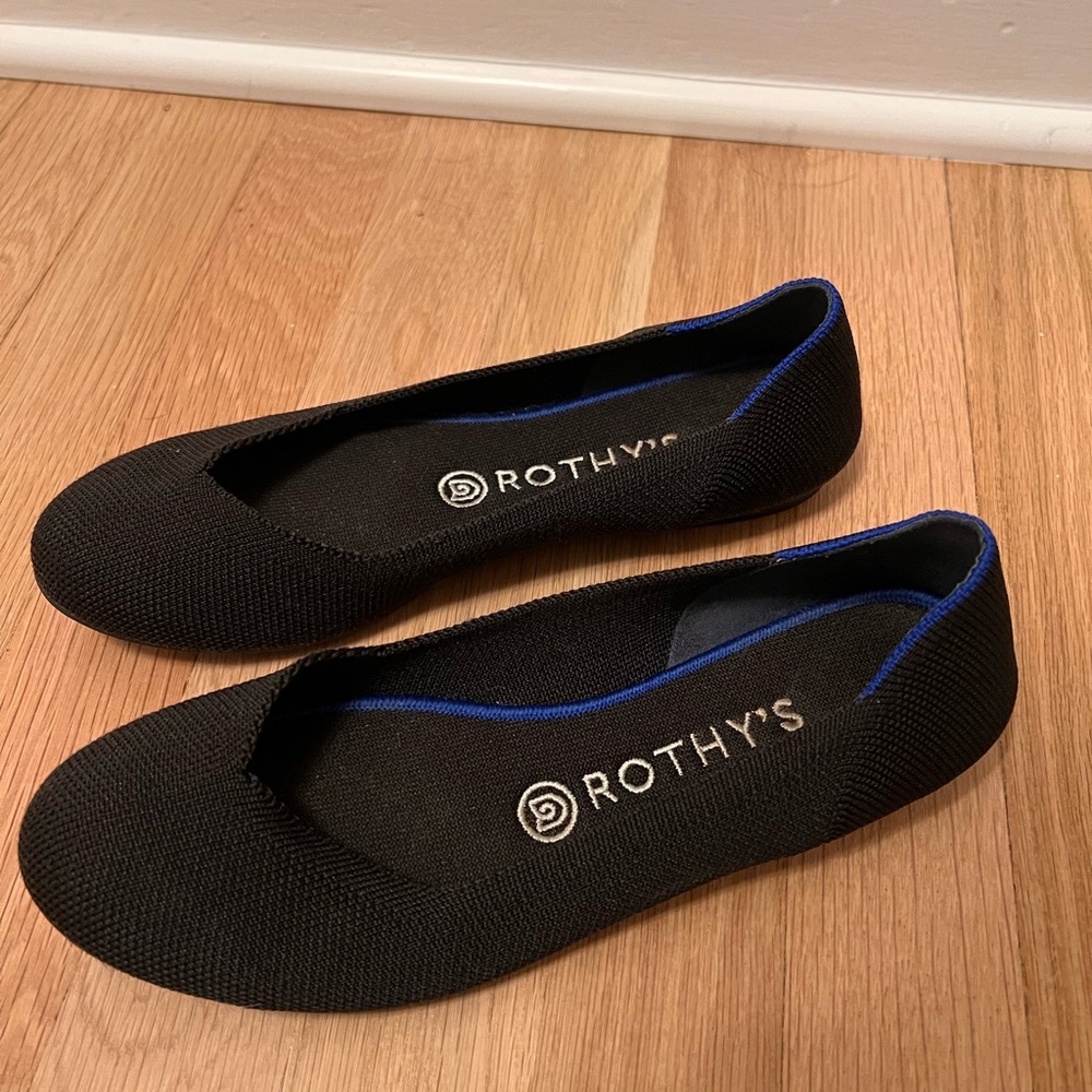 Rothy’s Black Flats